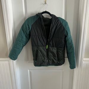 C9 by Champion Green and Black Puffer Coat